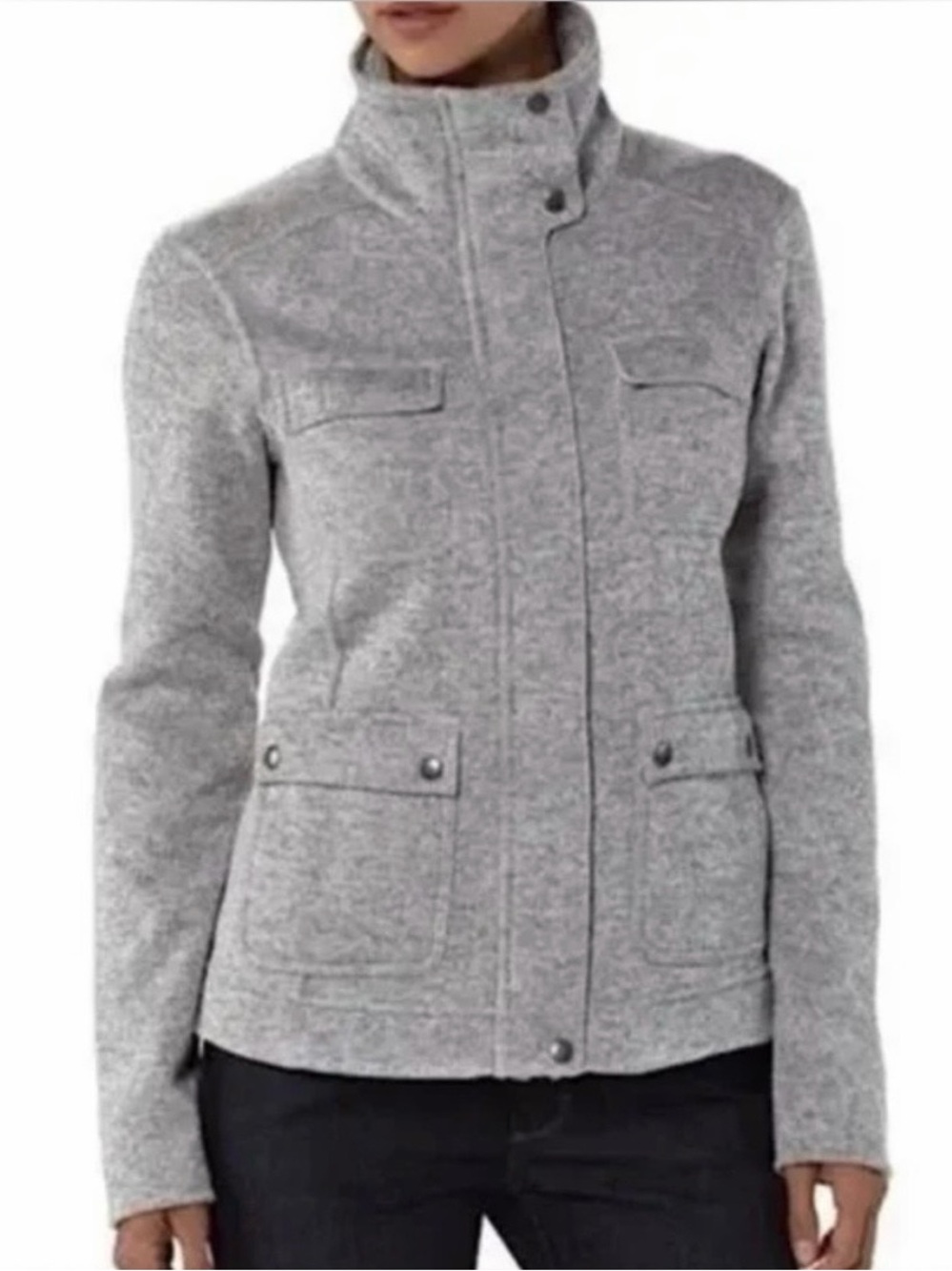 Patagonia Better Jacket Women's Gray Knit Fleece Utility, size Medium